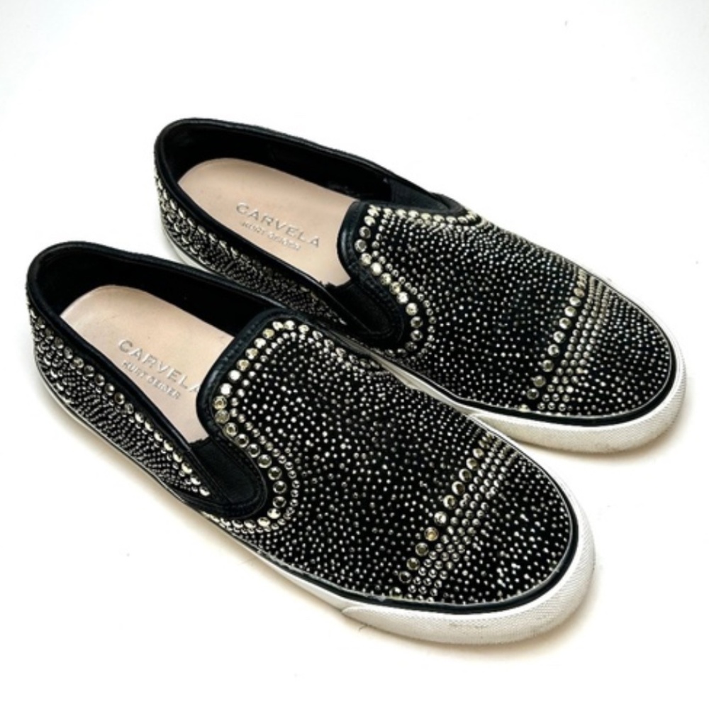 Kurt Geiger Carvela Studded Trainers | 38